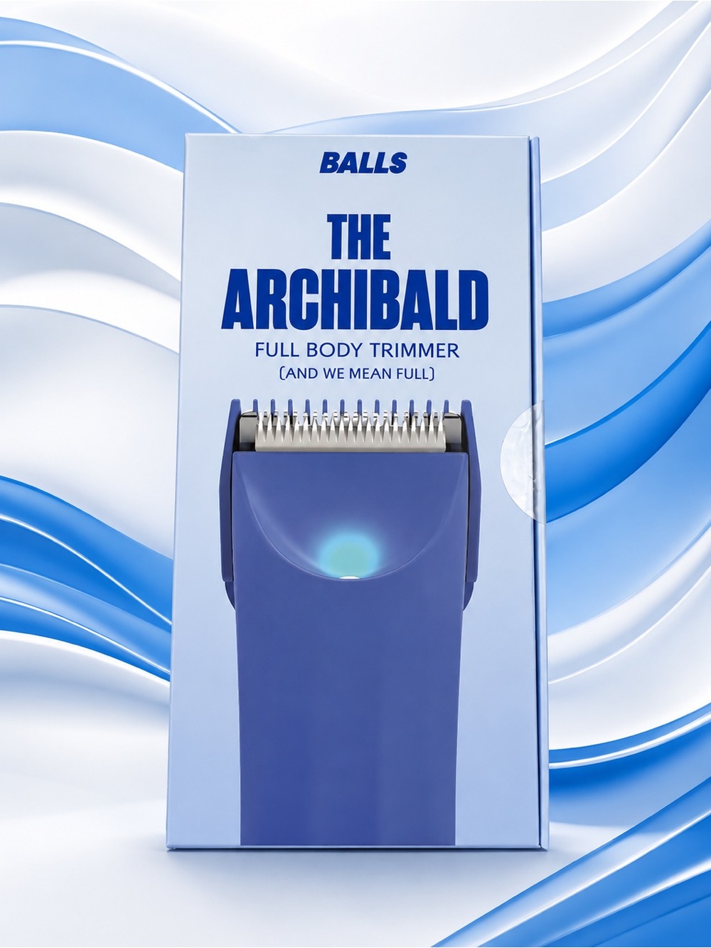 Balls The Archibald Full Body Trimmer - Blue NIB